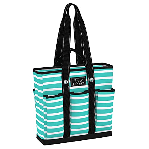 Large Work Tote Bag with 6 Exterior Pockets E41737