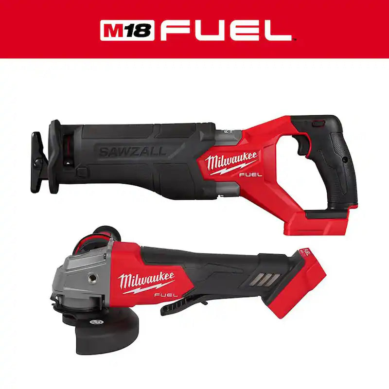 18V Lithium-Ion Brushless Cordless Reciprocating Saw and 4-1/2 in. Grinder V5033