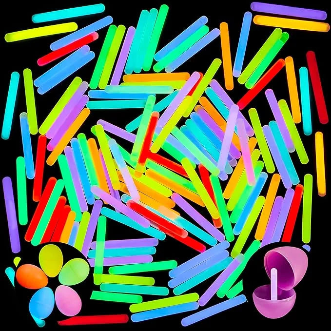 200 Pcs Mini Glow Sticks Bulk 8 Colors M97676