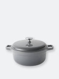 Cast Iron Covered Casserole I76279
