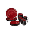 Blue 16pc Stoneware Dinnerware Set H132906