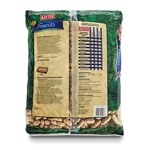 Two 5 Pound Bags Peanuts in Shell for Wild Birds P321