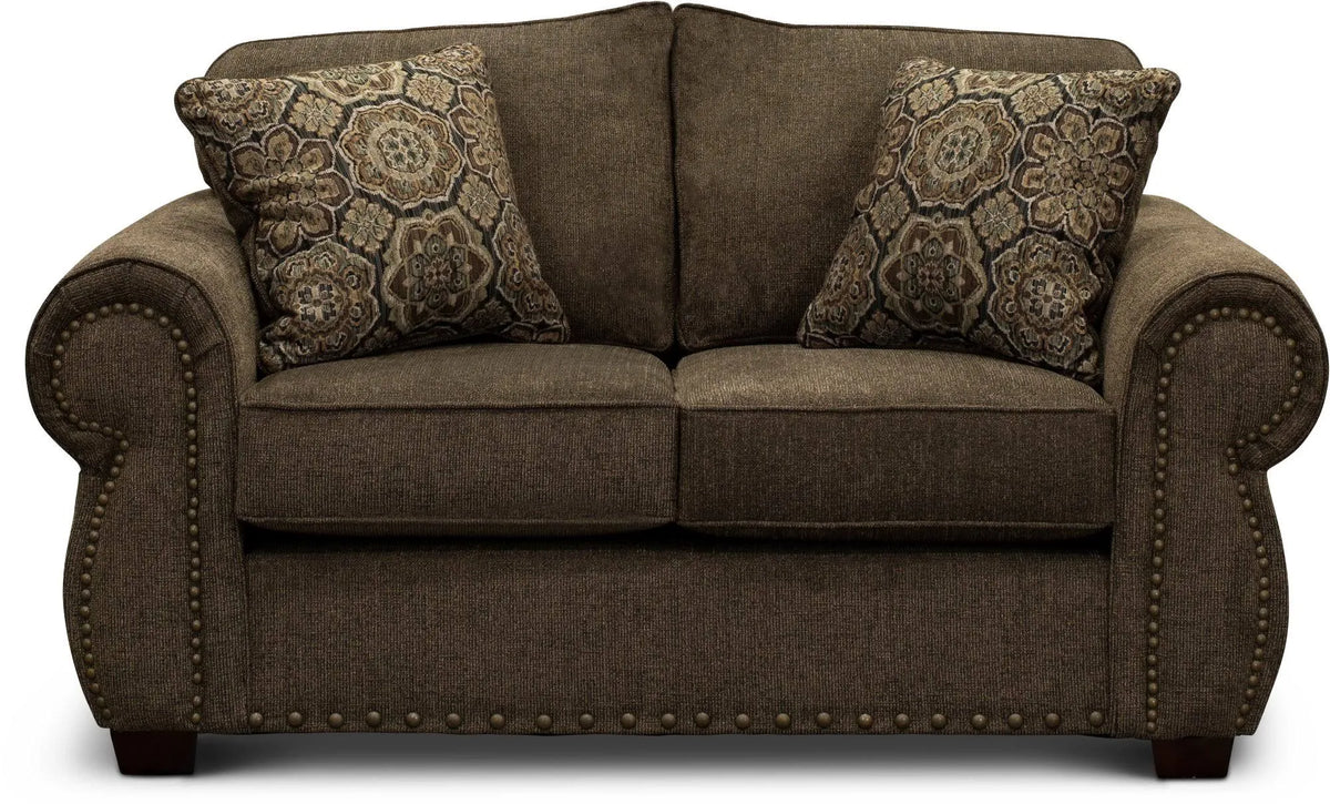 Canvas Tan Loveseat J323