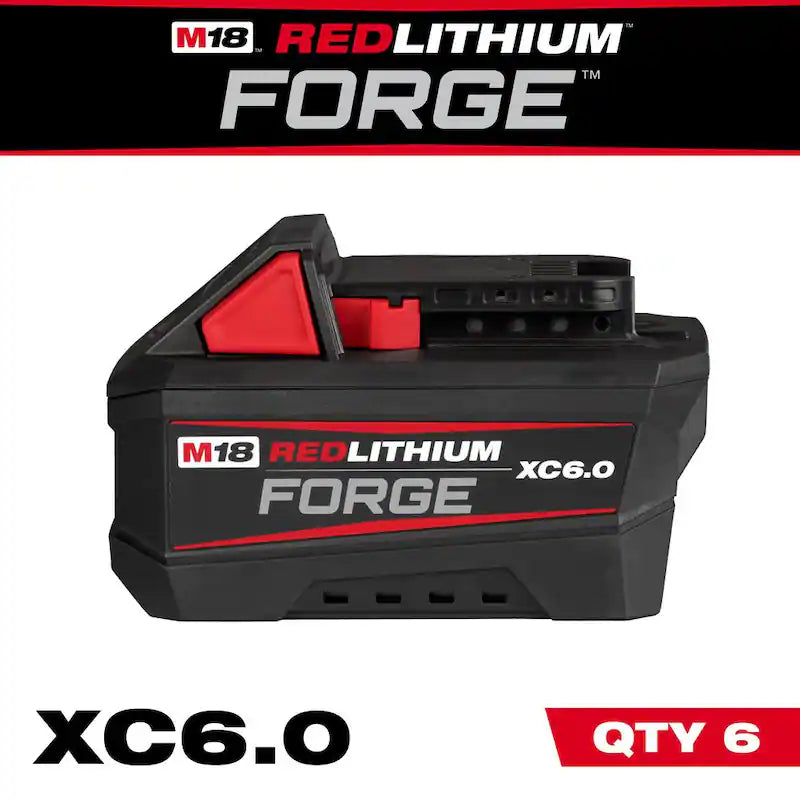 18V Lithium-Ion 6.0 Ah Battery Pack 6-Pack P1629