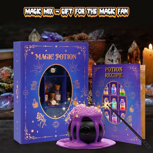 Magic Potion Making Kit with Display Box, 20 Mixed Potion Bottles D892
