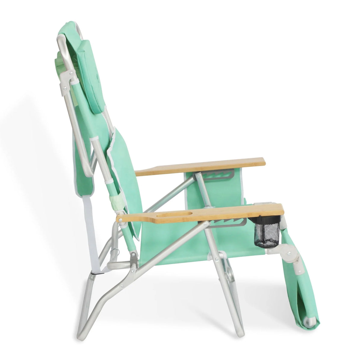 Teal 3-N-1 Outdoor Folding Beach Chair 4 Pack S656