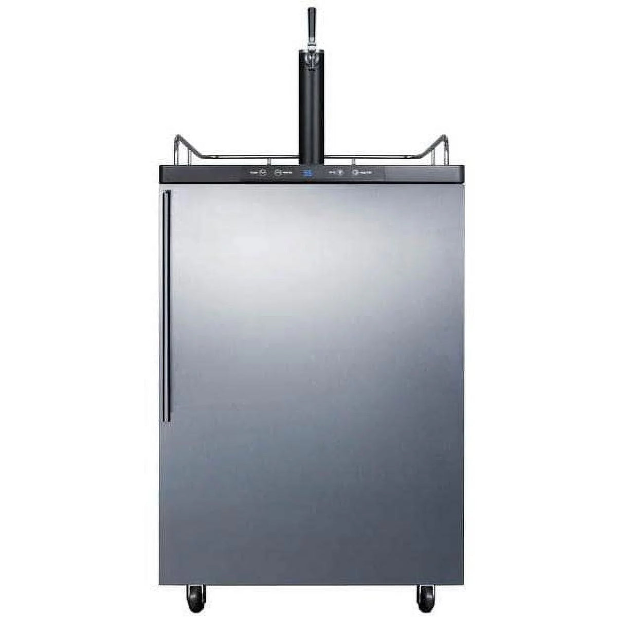 24" Stainless Steel Outdoor Beer Dispenser with Single Tap W81482