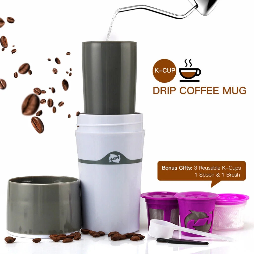 Portable Mini Single Serve Coffee Maker Y438