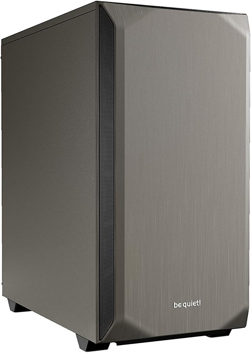 Black Mid Tower ATX Case with Tempered Glass Window L908