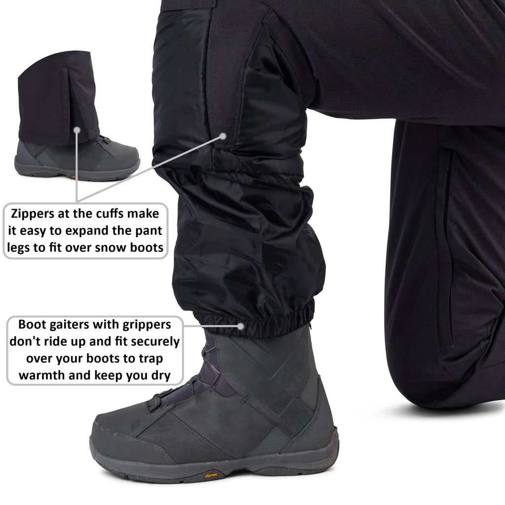 Waterproof Insulated Ski Snow Pants X3515