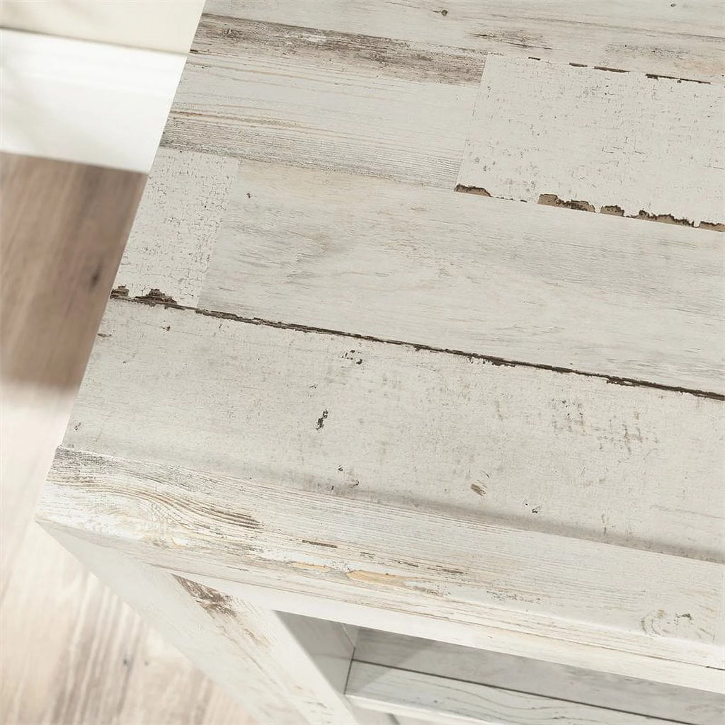 White Engineered Wood Lateral File Cabinet Z6666