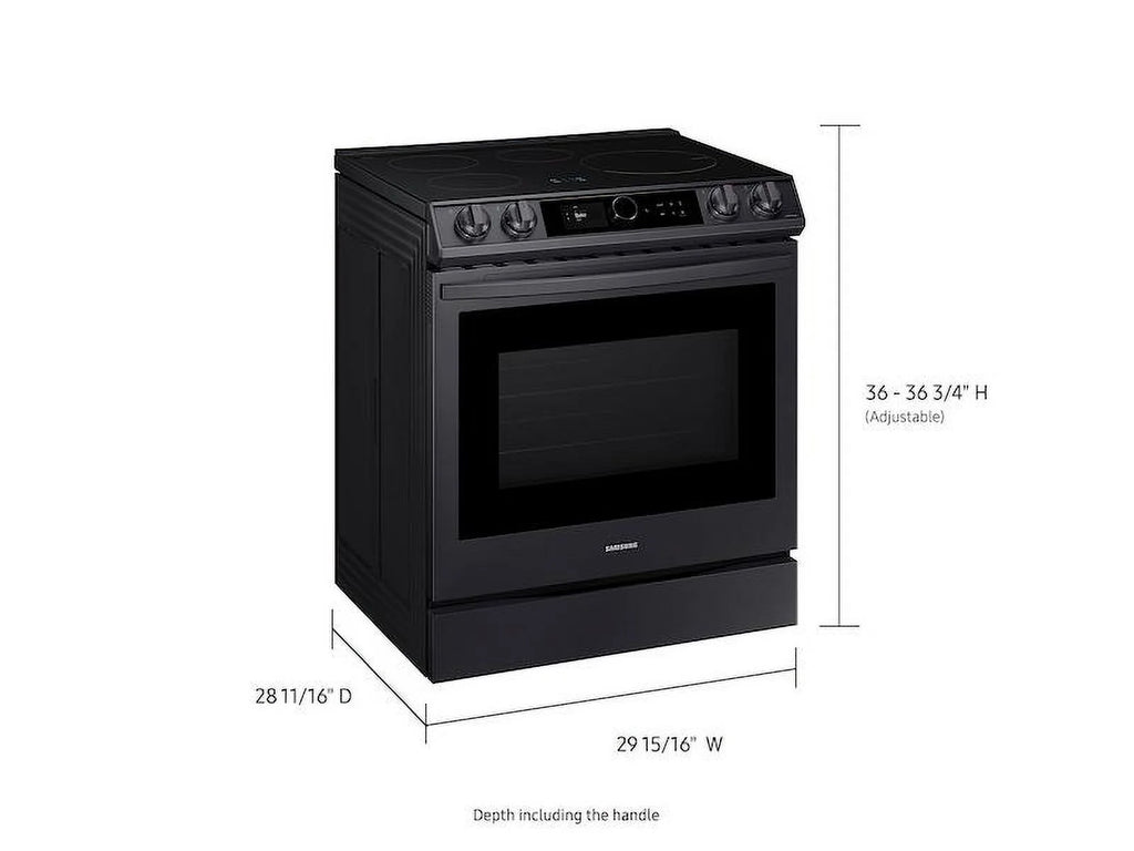 6.3 cu. ft. Black Stainless Induction Range G38675