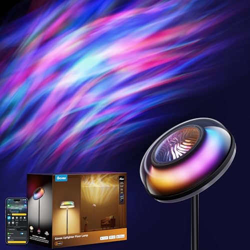 Floor Lamp with 215 ft² Light Area, 1000lm LED U57023