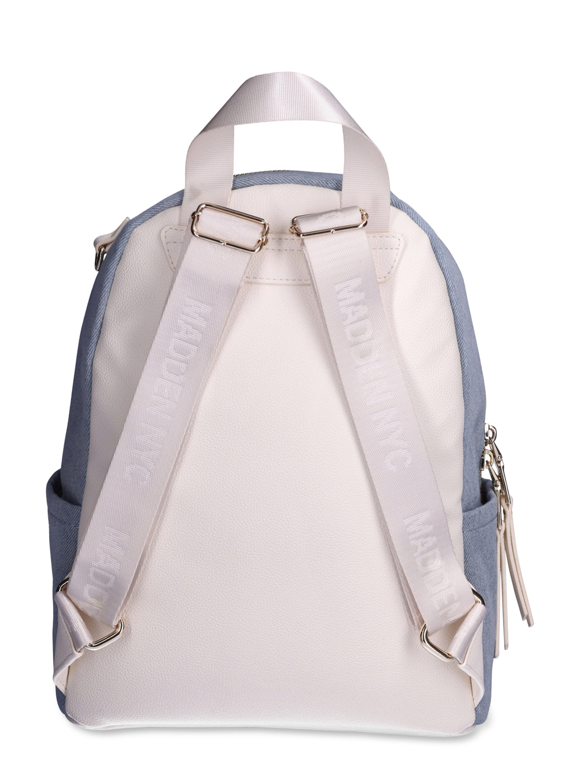 Denim Mini Backpack with Embellished Pouch Z267238