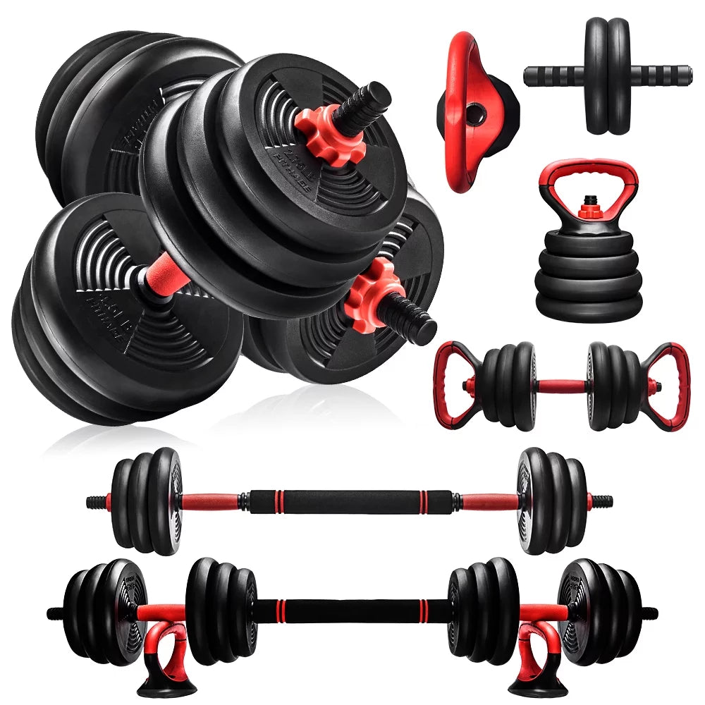 6 in 1 Adjustable Dumbbells Set M78268