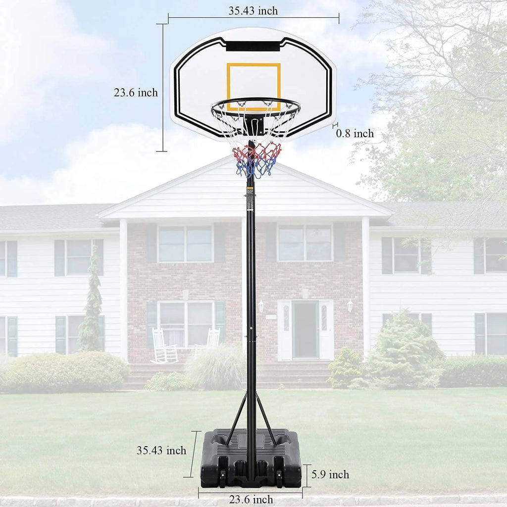 Portable Basketball Hoop with Adjustable Height F4133
