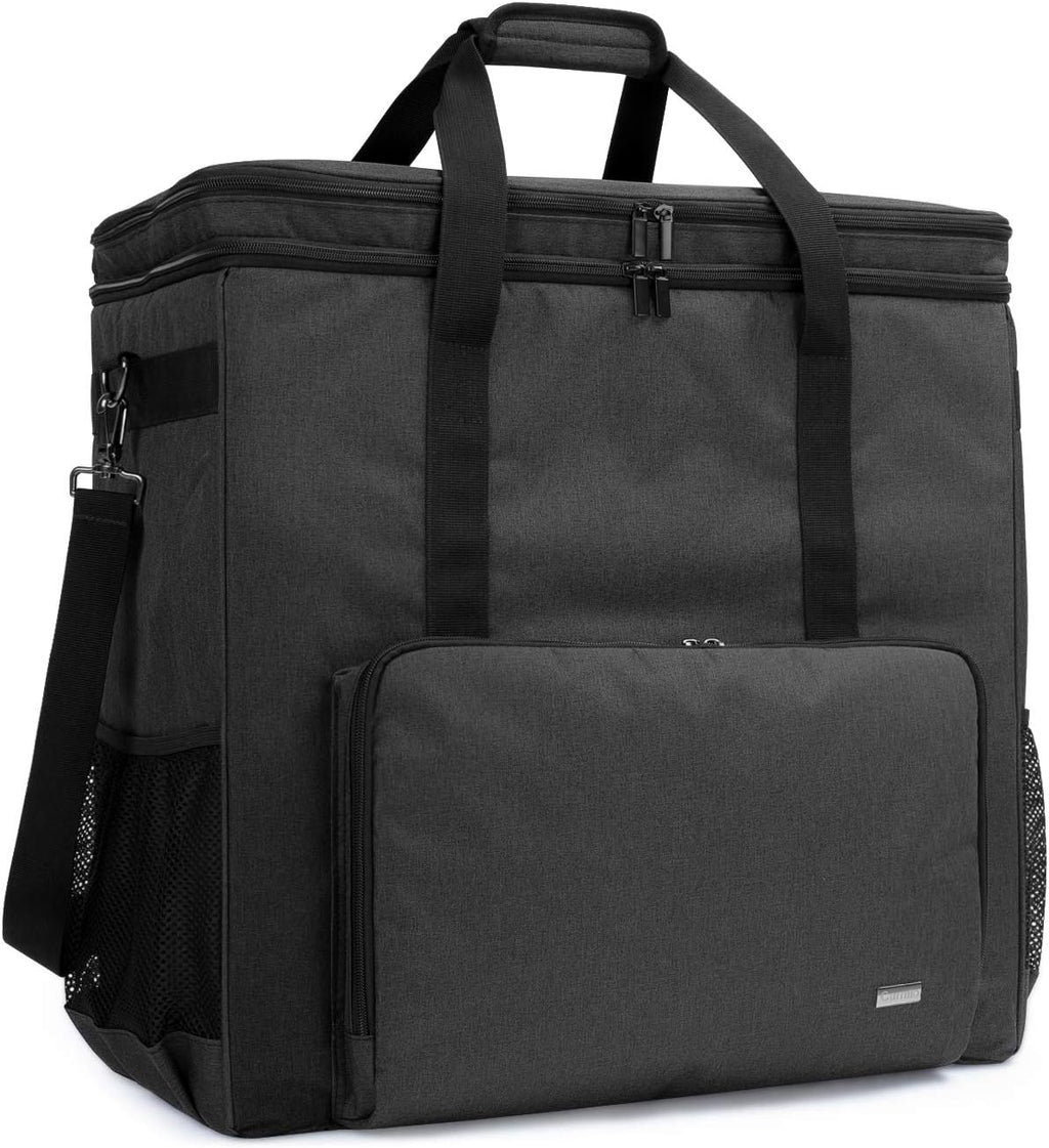 Grey Double-Layer Carrying Case for Computer Tower M624