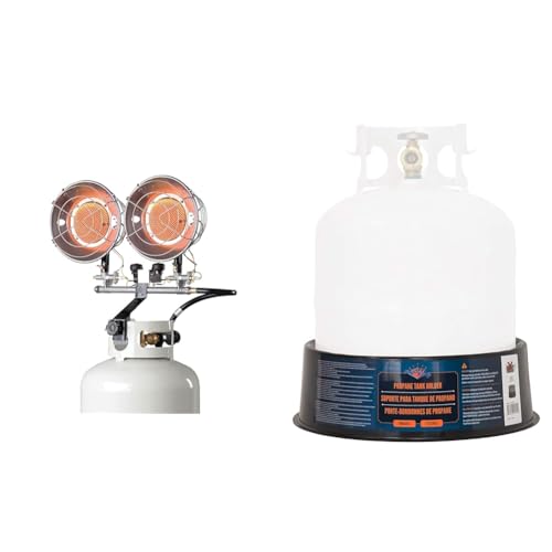 Double Tank Top Outdoor Propane Heater O56034