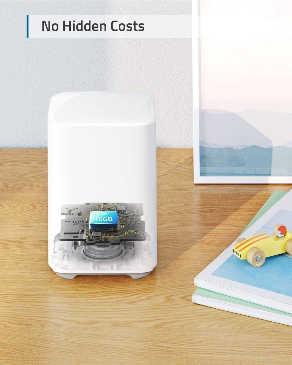 Wireless Home Security System with 2K R F400