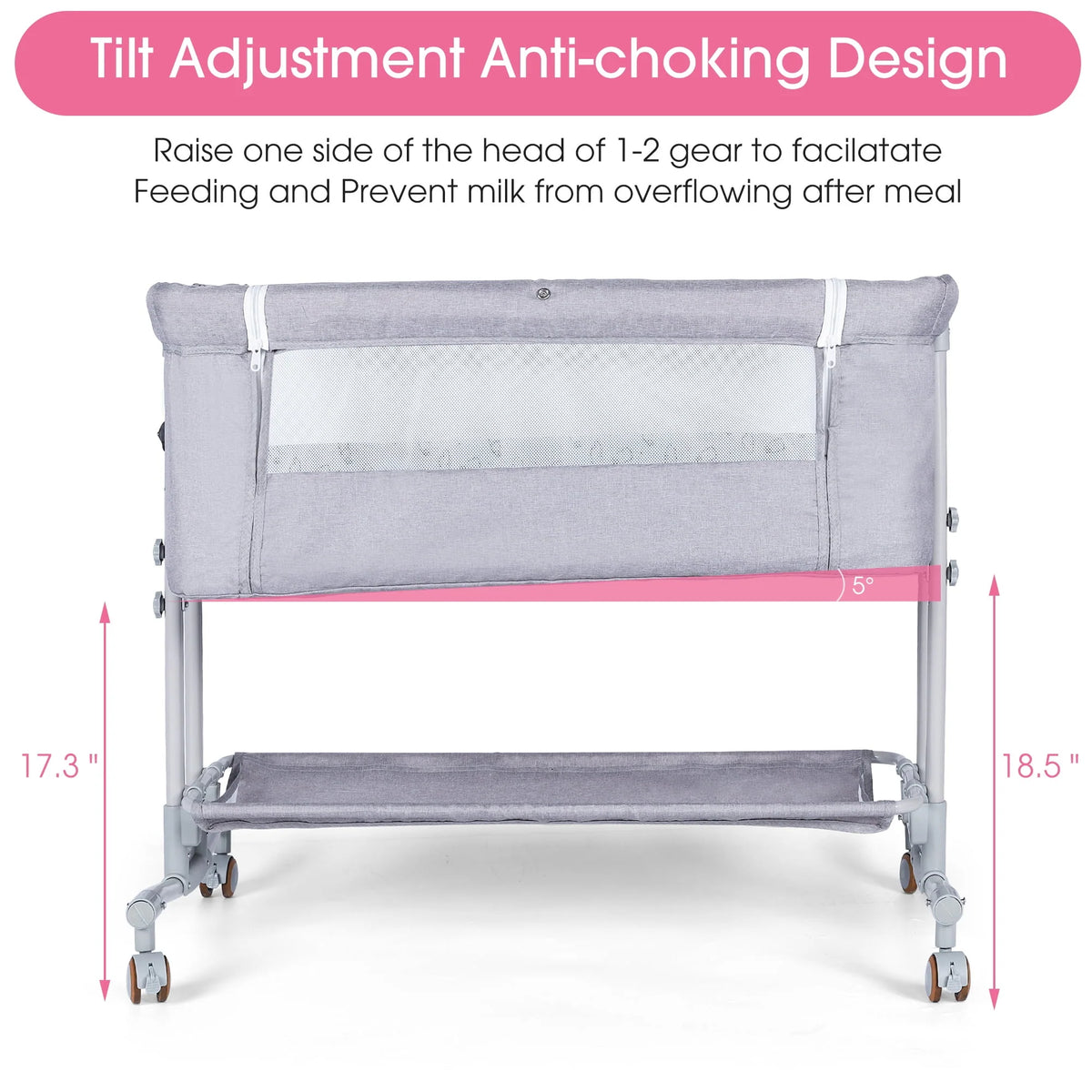 Baby Bassinet Bedside Sleeper W421