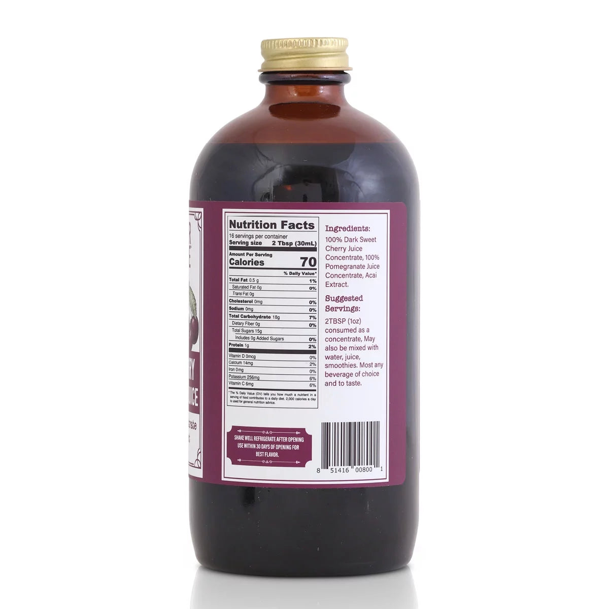 Black Cherry & Pomegranate Juice 100% Concentrate M177