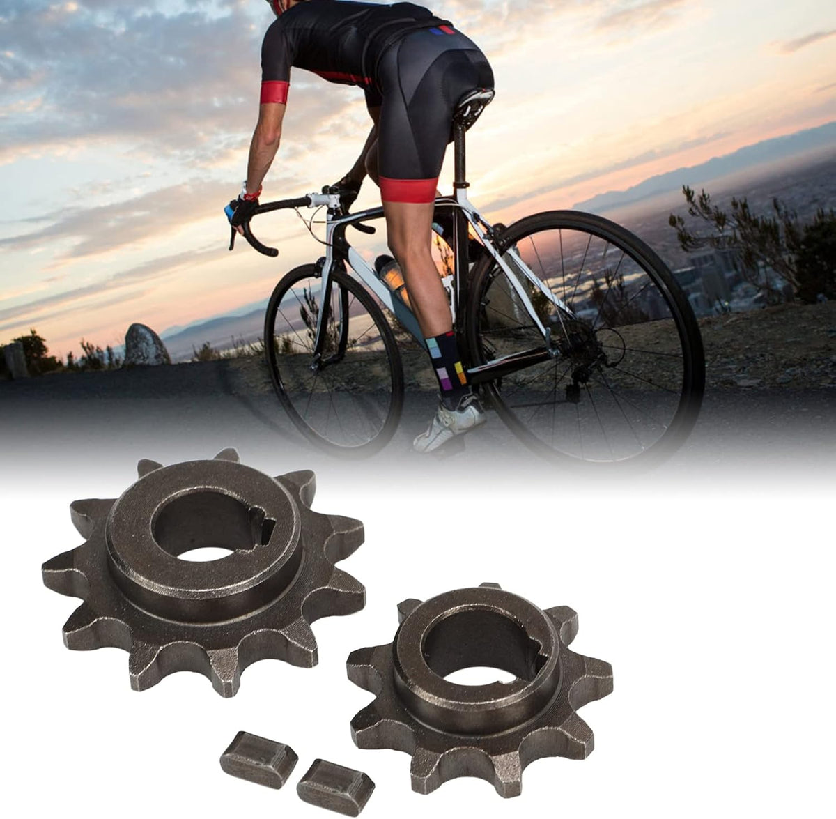 Carbon Steel 9 Teeth 11 Teeth Gear Set J8618
