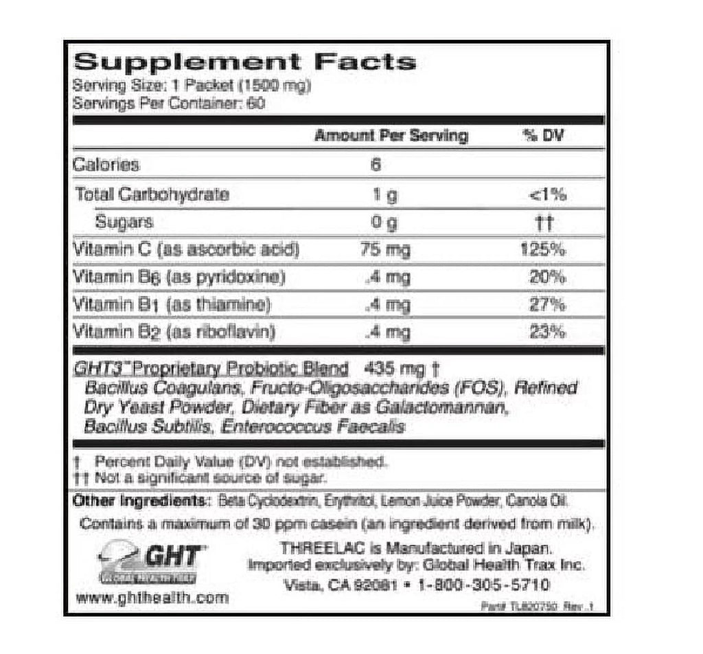 Probiotic 60 ea I7842