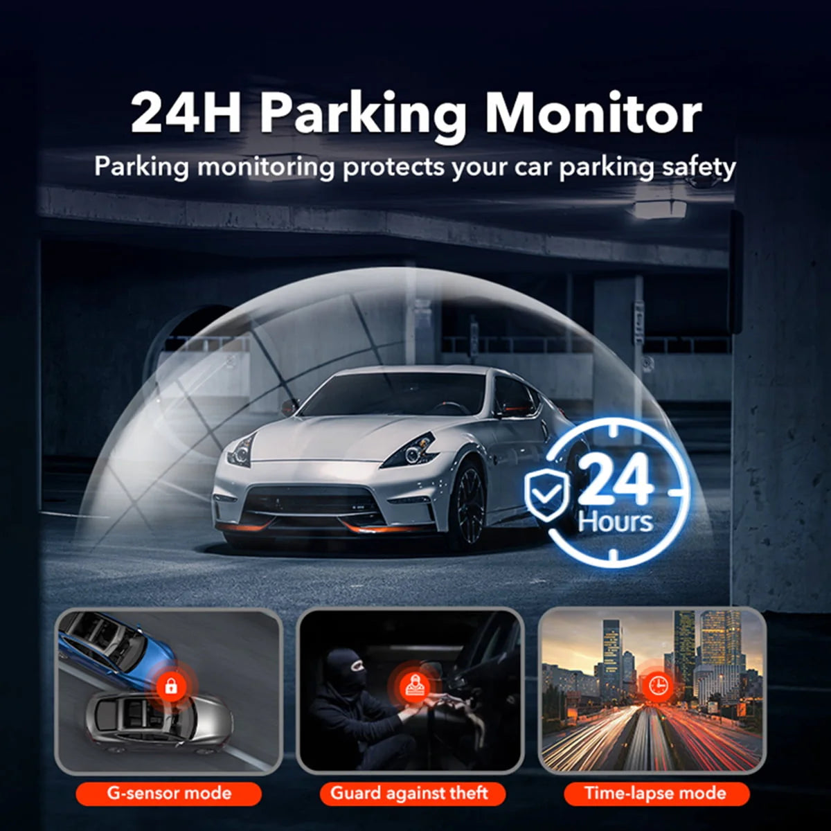 4K Dash Cam with WiFi GPS Night Vision V68640