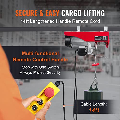 110V Electric Hoist with Remote Control R77064