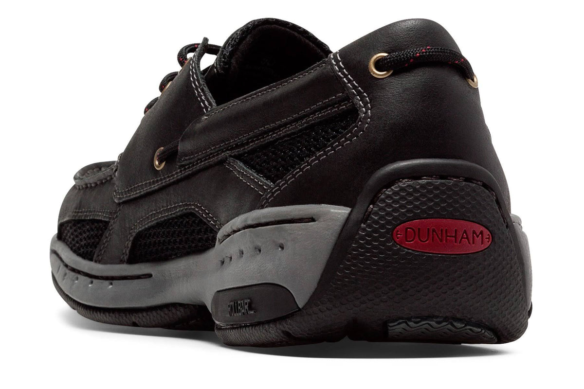 Black Men&s Captain Shoes A364755