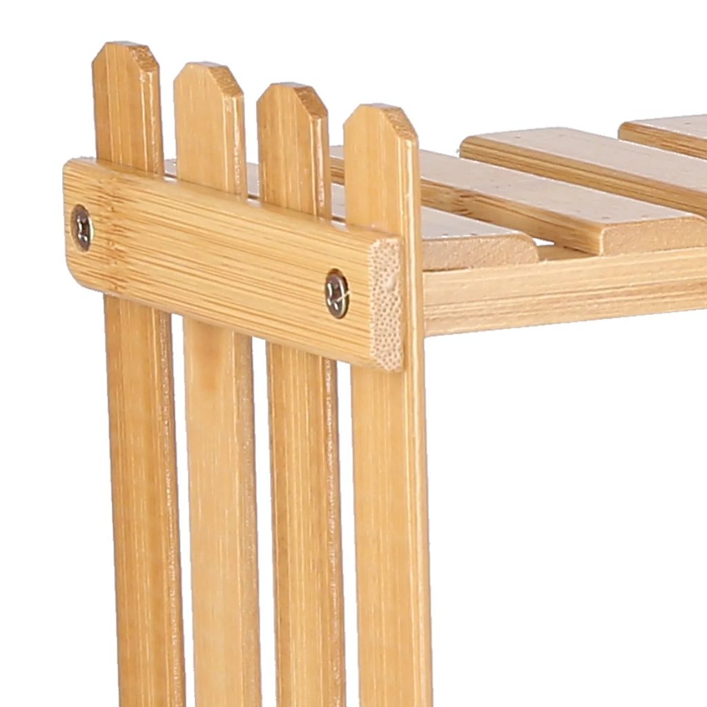2-Tier Wooden Plant Stand B577352