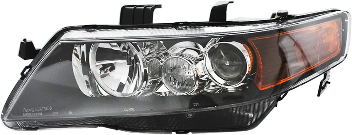 Black Projector Headlight Assembly Replacement Driver & Passenger Side G9985