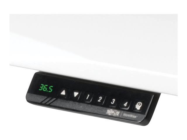 White Sit Stand Desk Top L78287