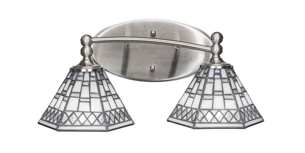 Two Light Bath Bar Brushed Nickel P720