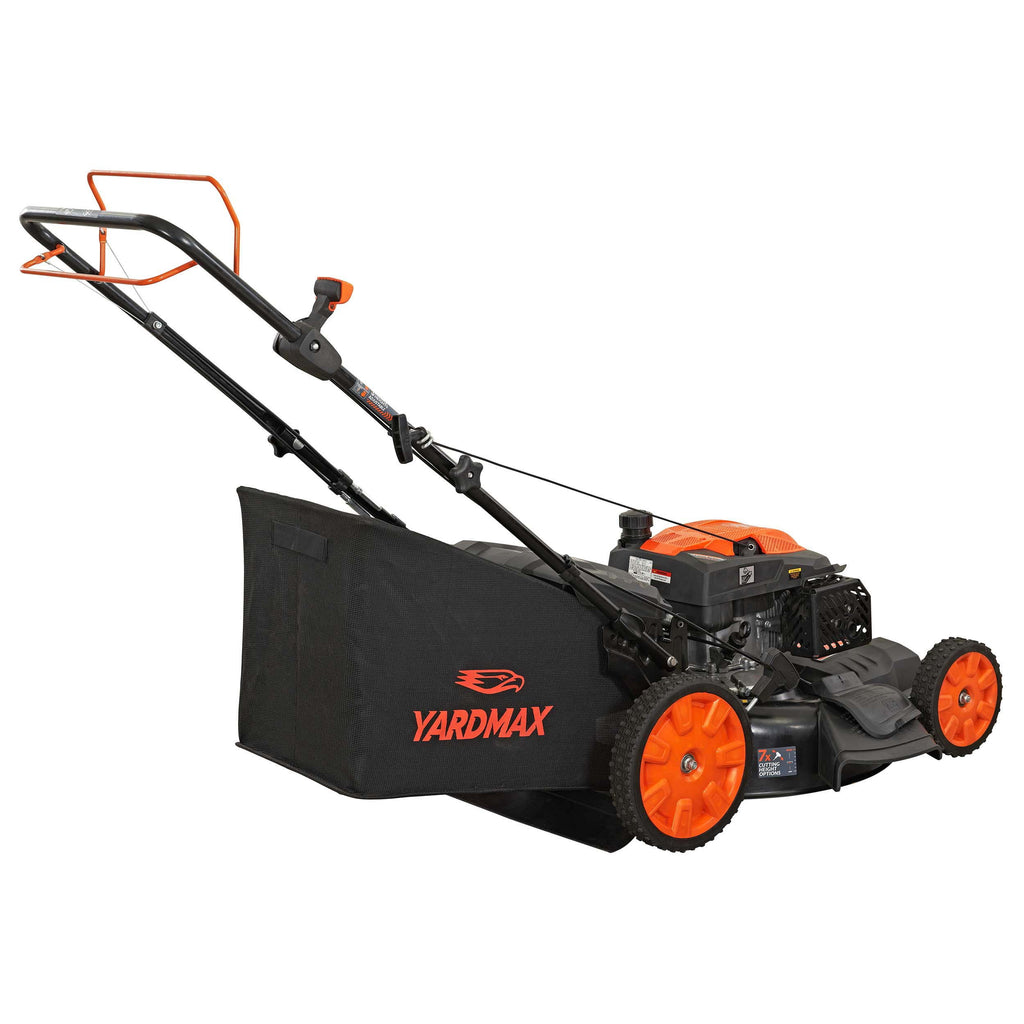 22 in. 201cc 6 Speed 3-in-1 Gas Self Propelled Lawn Mower S8897