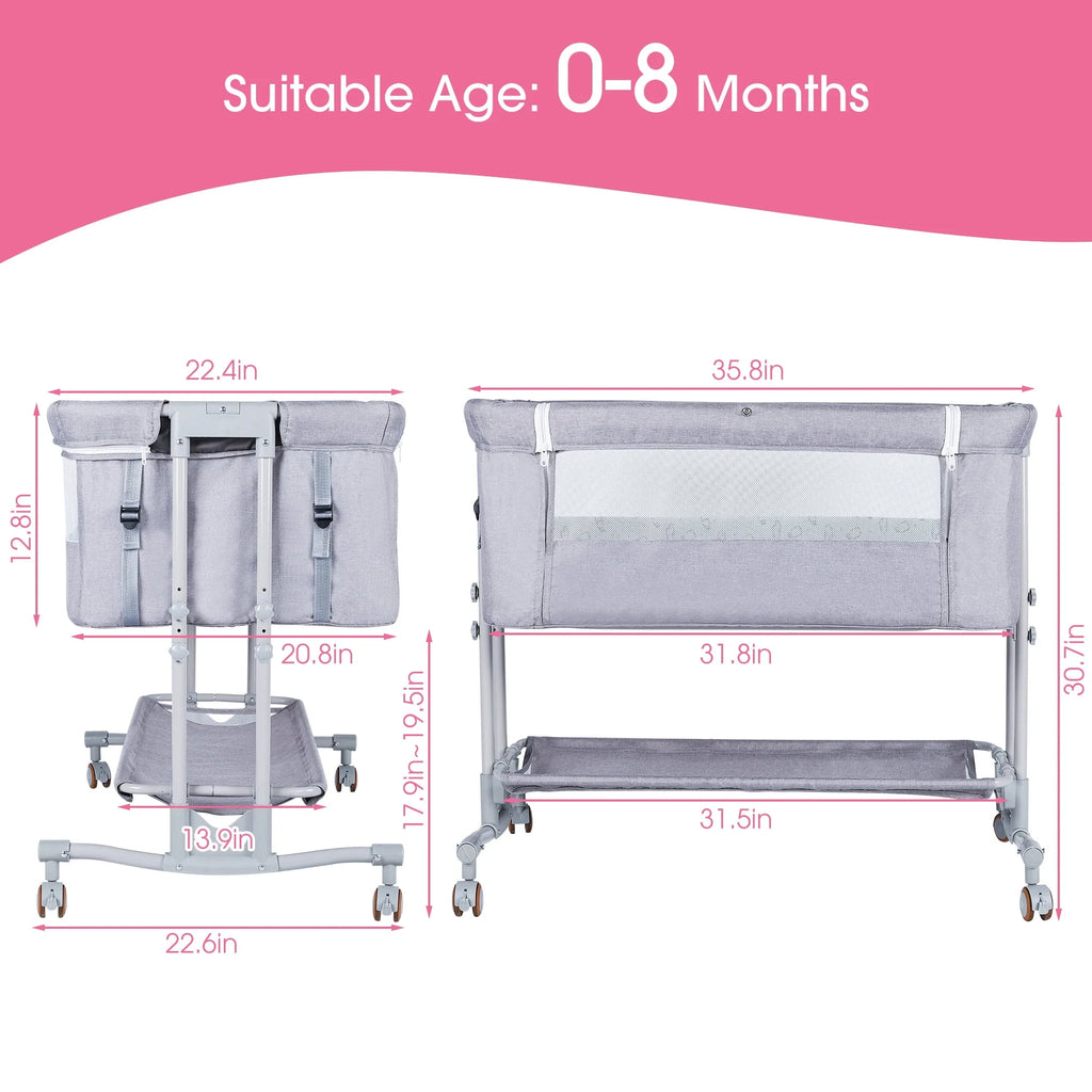 Baby Bassinet Bedside Sleeper W421