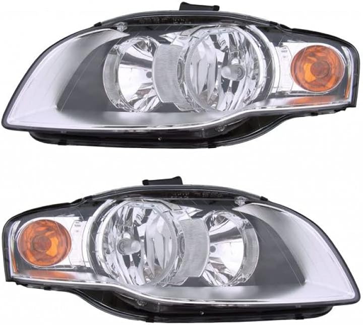Passenger Side Headlight for Audi A4 2005 2006 2007 2008 U839008