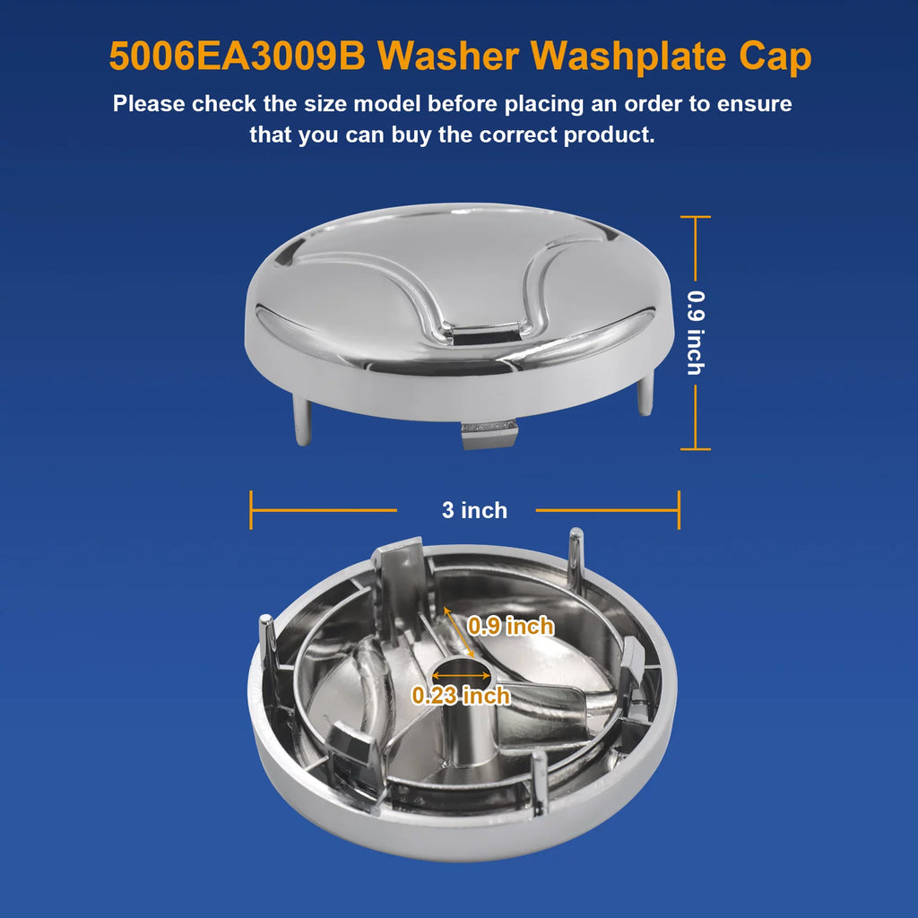 Upgraded Washer Pulsator Cap W562237