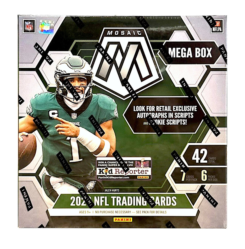 NFL Football Trading Cards Mega Box J5270