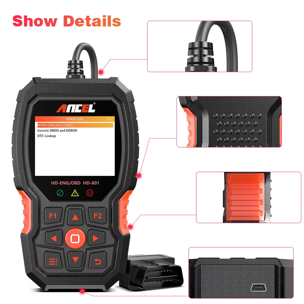 Heavy Truck Scanner Diagnostic Scan Tool F407