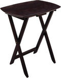 Oversized TV Tables, Espresso, Set of 4 H613589