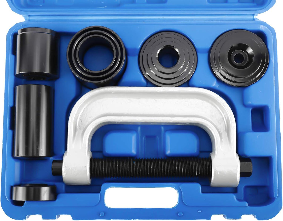 10Pcs Heavy Duty Ball Joint Press U Joint Tool Kit with 4 Adapters O402