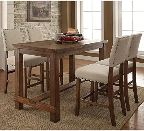 Wood Counter Height Dining Table C861