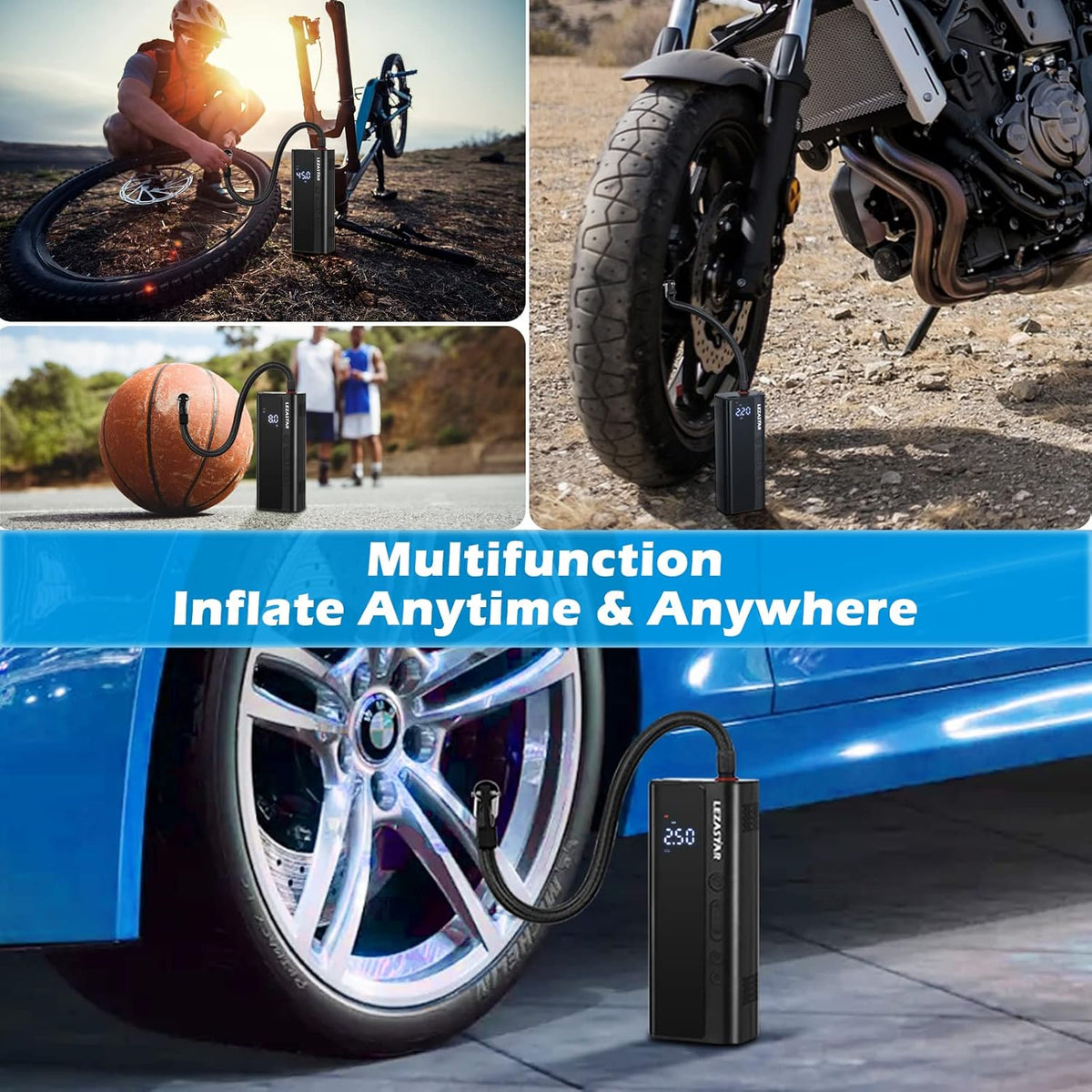 150 PSI Cordless Portable Air Compressor J5021
