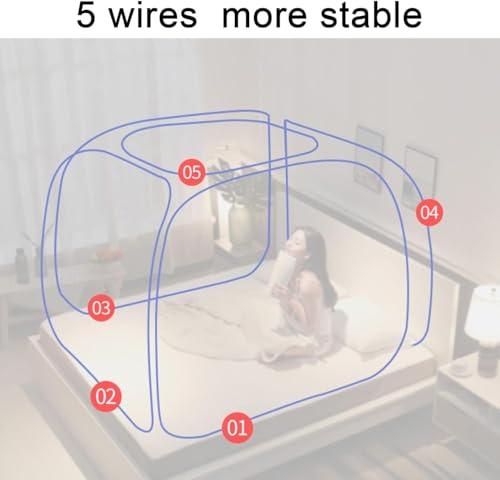 Foldable Mosquito Net Bed Canopy (1.8 * 2.2m) Z605681