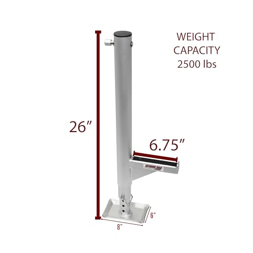 Universal Heavy-Duty Extended Range Quick Lift Field Jack - 26" to 36" Range, 2500 lbs. Capacity E3514