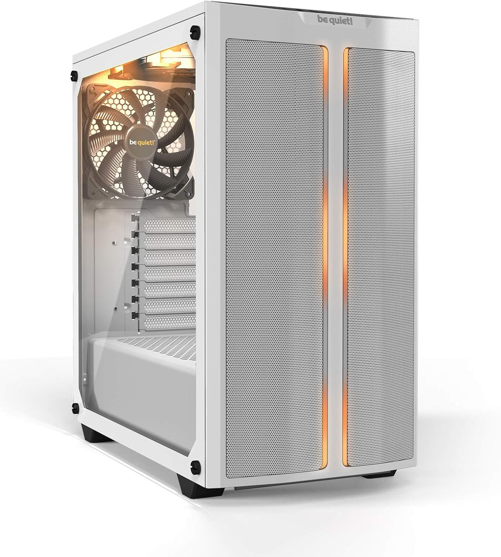 Black Mid Tower ATX Case with Tempered Glass Window L908