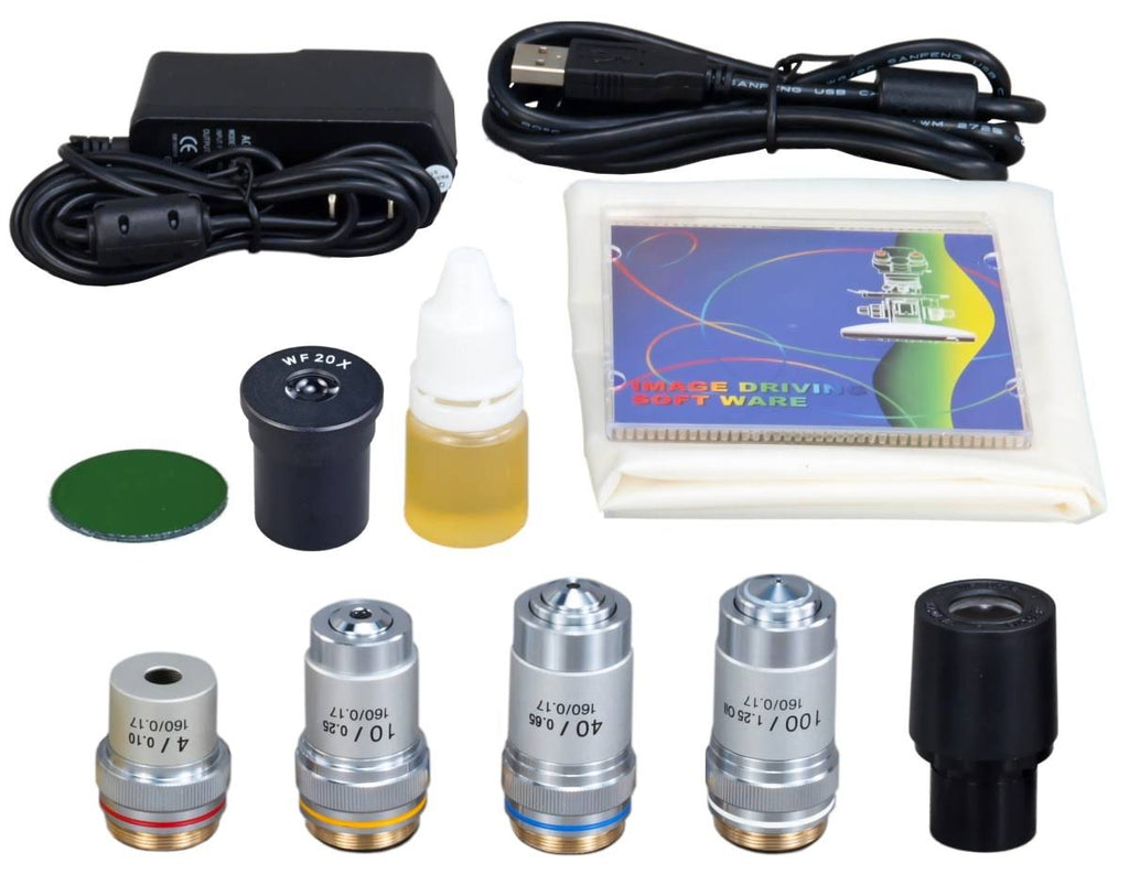 40X-2000X Digital Monocular Compound LED Microscope N60300