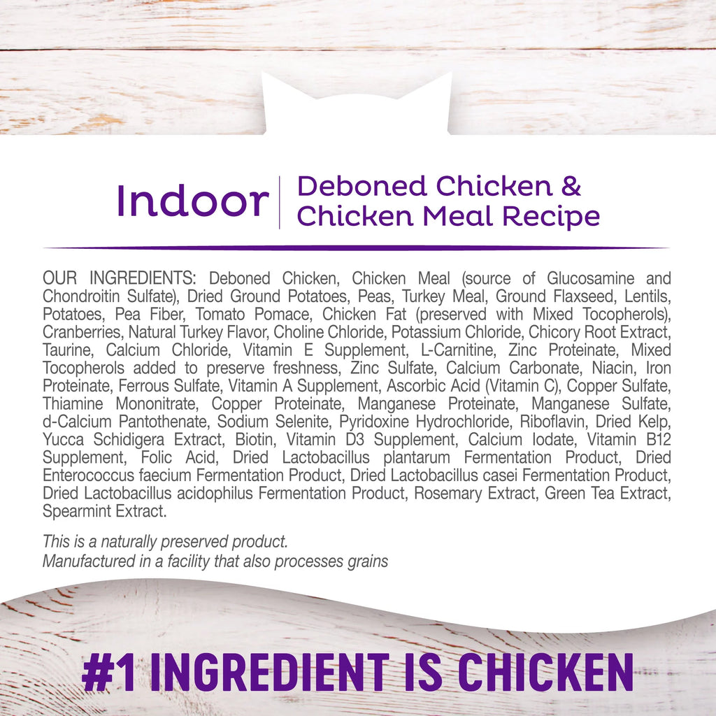 Grain-Free Deboned Chicken Dry Cat Food, 5.5 Pound Bag S327842