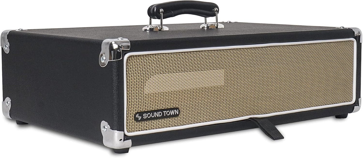 2U Amp Rack Case with Dust Cover and Kickstand Y45425